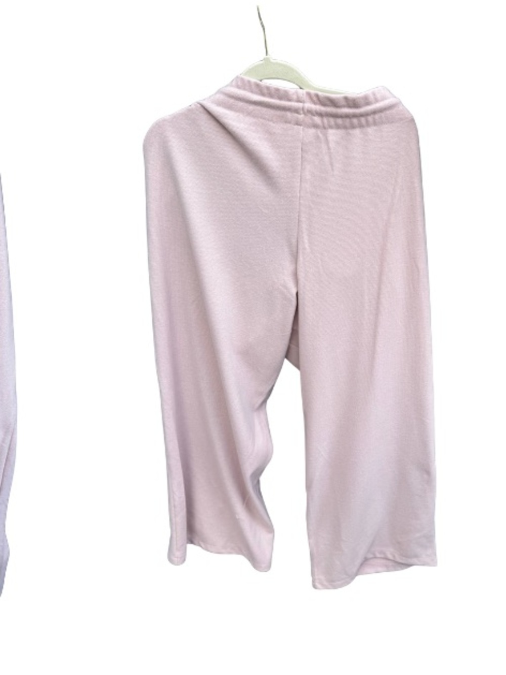 Women’s H&M Wide-Leg Lounge Pants in Light Pink